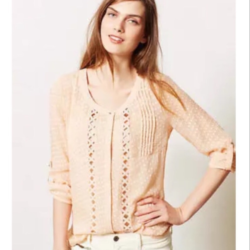 Anthropologie Meadow Rue Blouse size small